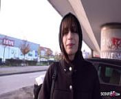 GERMAN SCOUT - TINY EMO GIRL SILVIA SEDUCE TO EXTREM DIRTY SEX AT STREET PICKUP from german girls public piss