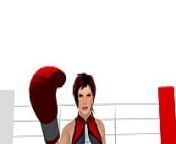 POV boxing Mey from femdom boxing punch