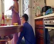 This sushi delivery man has never seen anything like this at work - Alina Tumanova before blowjob in transparent underwear from pregnant aurat ki delivery nick purnima x