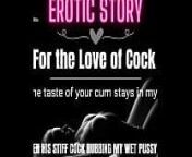 [EROTIC AUDIO STORY] For the Love of Cock and Blowjobs from audio relatos voz masculino