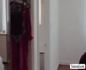 TS stepdaughter analed by strict stepdad from ts paris selfsuck