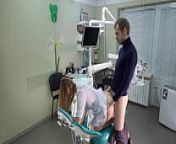 The patient fucked the doctor in doggystyle position on the dental chair, she sucked cock and he cum in her mouth from dental doctor fucking patient in peshawar clinic scandal video 0