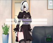 WaifuHub S1 - Sera que a Android 2B de Nier Fode igual uma Humana from proud father android gameplay part 1