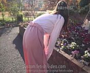 Skirt with visible panty lines from bbw visible panty line