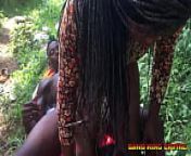 SOMEWH3R3 IN AFRICA DURING THE NEW YAM FESTIVAL, THE ROYAL PRINCE MUST FUCKED A VILLAGE MAIDEN ON THE ROAD TO APPEASED THE GOD OF THE LAND from black land 14 inch village bhabi s