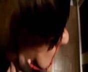 Horny MILF Riley gives elevator BBC blowjob from denver backseat sex