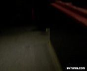 Stripper girl fucking and sucking filmed with hidden camera from hidden cam