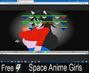 Space Anime Girls from girls brief