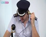 SUGARBABESTV: Greek Police officers crazy sex from greek porn is blowjob time