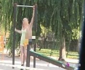 Monica Neni is back at FAKings, and wants to suck dicks in the park!!! from baby monica nude im
