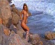 Sidjey Strips on the Beach from milf stripping on the beach
