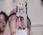 Pedazodchicle has an orgasm riding a toy from 12 sexy girls nar