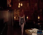 Huge boobs mature MILF model Minxie solo striptease for Playboy in a bar from minxi ki