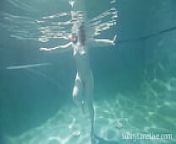 Naked Nympho Sunny Lane Blows A Hard Dick Underwater! from lauren wasser naked