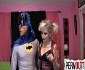 BATMAN GETS TEASED IN CHASTITY FEMDOM from cbt cock torment