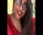 Hot desi indian girl showing her back to me in LIVE CALL from hot indian bhabi show her boob