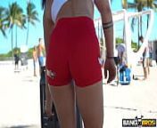 BANGBROS - South Beach Workout from very hot work out sunny lenno