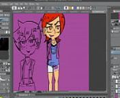 connie gwen speed paint from hot ben10 mom