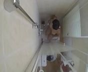 Spying Nika in the shower. She has an amazing body! from nidhi bhanushali fake porndia nika srabonti xxx videos
