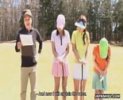 japanhdv Golf Fan Erika Hiramatsu Nao Yuzumiya Nana Kunimi scene3 trailer from alexia golf