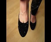 black ballet flat - shoeplay by Isabelle-Sandrine from bapalo bale xxx