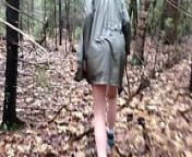 Walking Naked Near A Hiking Trail from hiking nude