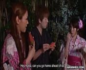 Japanese girls, Kana and China were naughty, uncensored from he meitian cina p