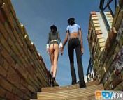 Pure Pov It's bad girl vs good cop in role play pov from girls vs girls sex in