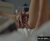 Puffy nippled milf masturbating at home through her wet panties from masturbating nipple