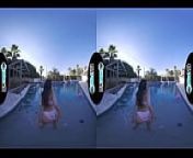 WETVR Pool VR Porn Play with Brunette Beauty from ben10 pool porn