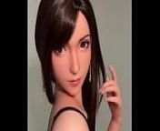 FF7 Remake Tifa Lockhart Sex Doll Super Realistic Silicone from final fantasy 7