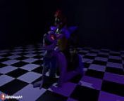 FNAF Vanny fucked by Gator from fnaf security breach vanessa sucked and fucked in a office at a freddy fazbear39s mega