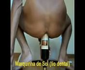 Enfiando garrafa de vinagre no c&uacute; (20130130h) cdspbisexual from gay sol