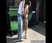 Sarah jane spanked naked outside from naked punishment