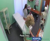 FakeHospital Both doctor and nurse give new patient thorough sexual check from doctor new