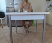 Italian naked hot bad boy eat pasta, TOO HOT! (so he drink water) from hot naked boys vk