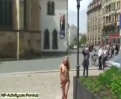 Spectacular Public Nudity With Horny Celine aka Evi C. from nip activity spectacular public nudity