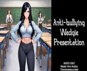 Anti-Bullying Wedgie Presentation | Audio Roleplay Preview from chudakar anty