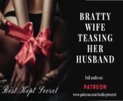Bratty Wife Teases Husband in Boudoir Photoshoot - ASMR AUDIO - PORN FOR WOMEN from pyasi sex