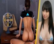 PORN react ! I watched &quot;Pleasure Model&quot; - Detroit Become Human from linzey cocker naked nude