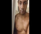 Black gay man shower sexy from tv show