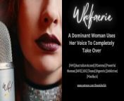 A Dominant Woman Uses Her Voice To Take Over from vfo