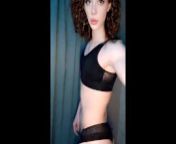 Hot Tgirl bought a new lingeries for her birthday from xxnxxxxxx