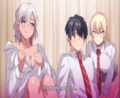 Hotest threesome in anime from 조교 야짤