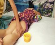 Beautiful housewife fucked with message boy. from indian boy massage
