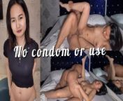 I don't want to use Condom but Ashira Say No from sxs move