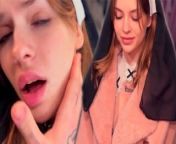 A NUN CAME IN A FUR COAT WITH A REQUEST TO FUCK HER | part 3 from larissa requleme page xvideo