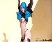 [MMD]ITZY - Not Shy (Gwen Soraka Xayah Ahri) [StripSwap ver.] League of Legends from itzy
