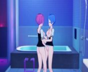 Rem and Ram ( Re:Zero ) from ram and sita cartoon video