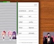 Doki Doki Literature Club! pt. 13 Writing a Festival poem. What’s wrong with Sayori? and Monika? from steamer